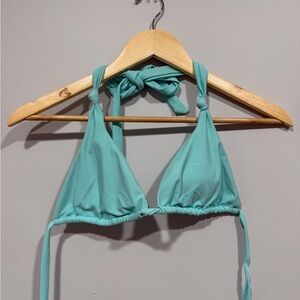 White Fox Boutique Turquoise Bikini Top